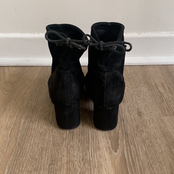 Suede Sock Booties - Picture 2 of 3